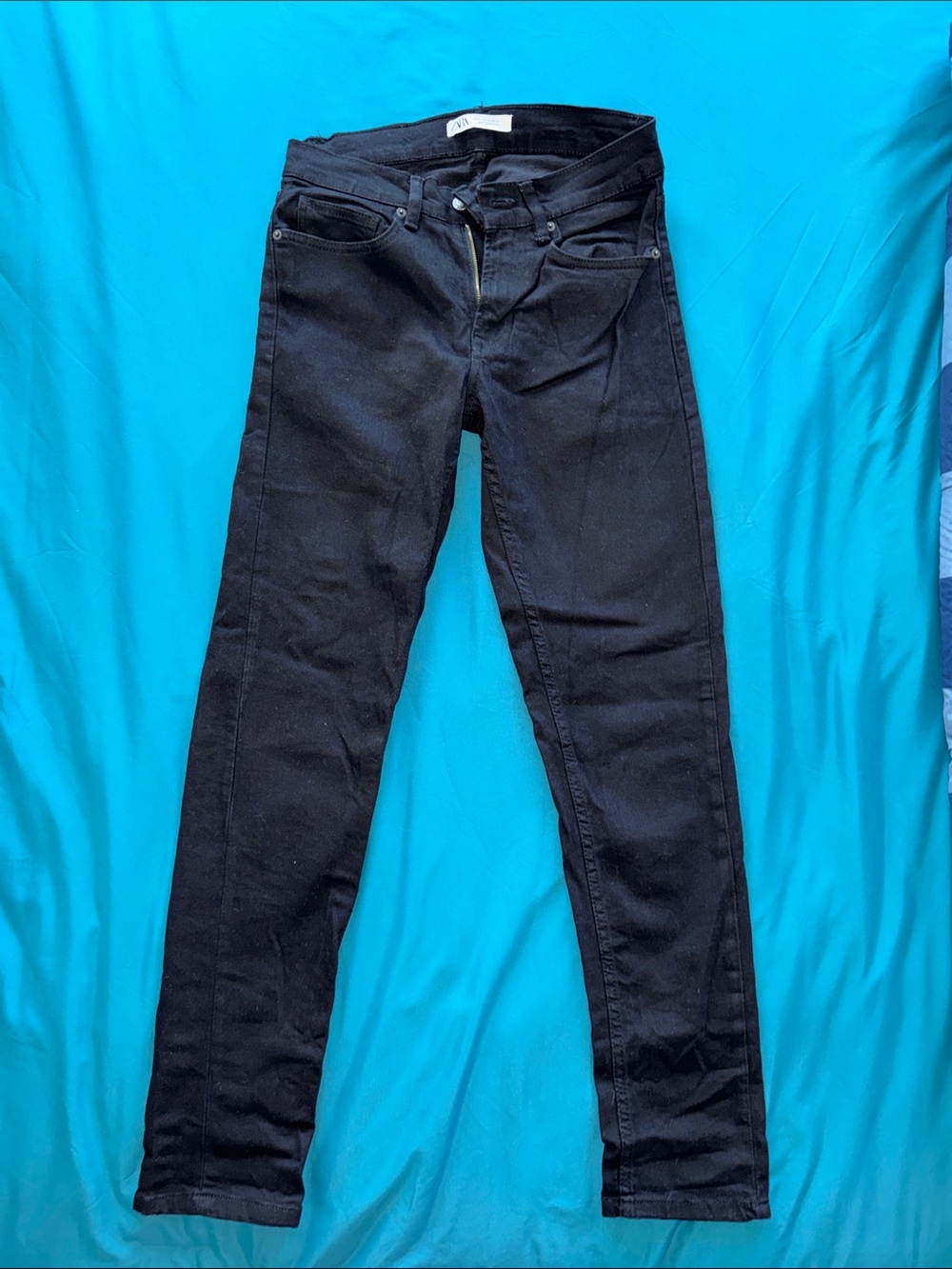 Zara Men's Skinny Jeans in Black